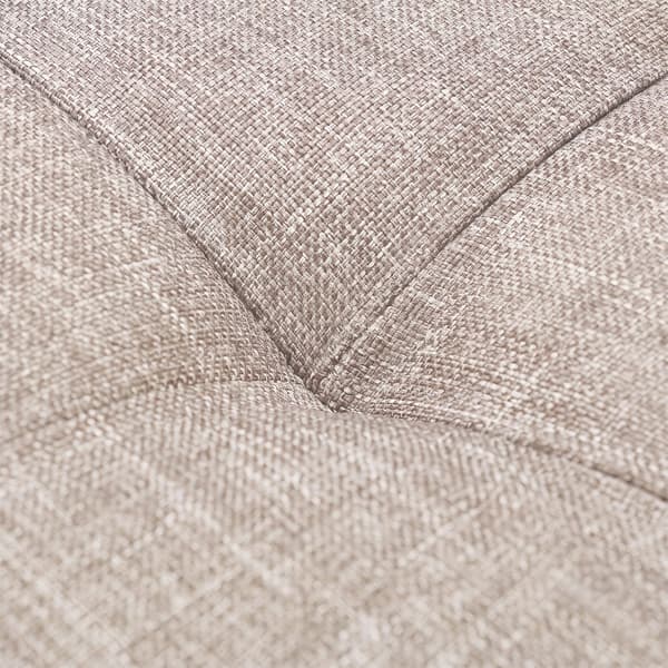 Opbevaringspuf med sæde, beige nuancer, Kodustaar