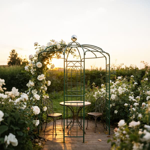Rose Arbour Metall, Kodustaar