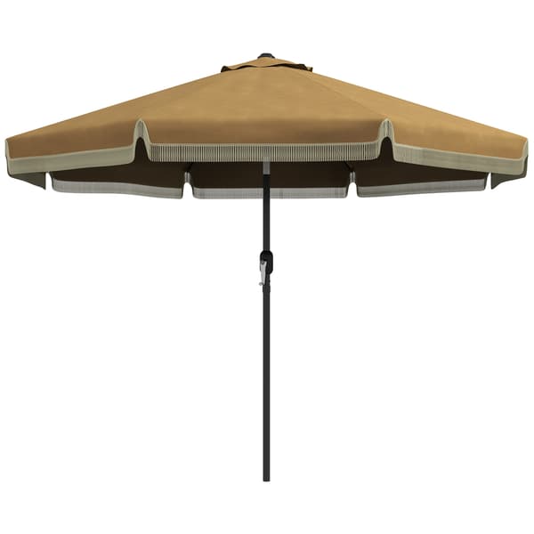 Terrasseparasol, 265x238 cm, Khaki