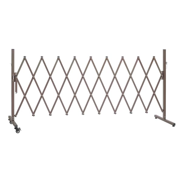 Expanderbar barriär, 340,4x102,8 cm, metall