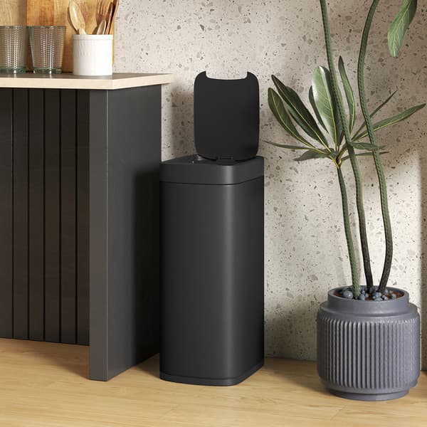 Sensor affaldsspand 50L 26,5x35,5x68 cm sort