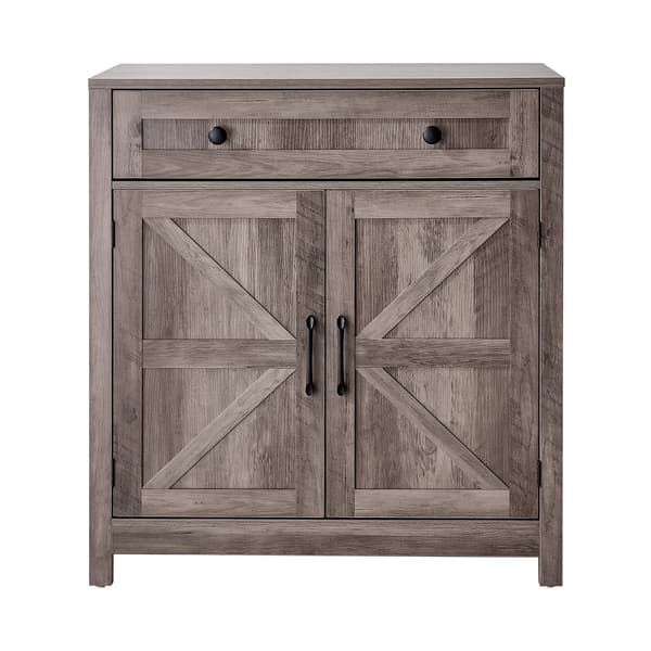 Kaffebar Skab 75x37,5x80 cm grå opbevaring