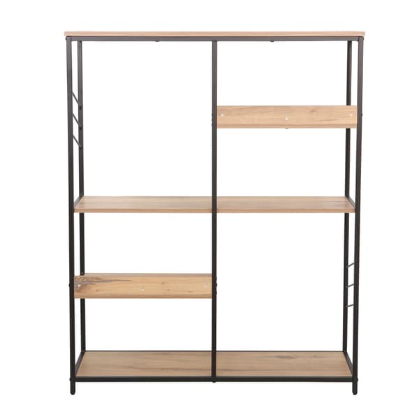 Hylde DIMITRA 100x30x124 cm Rustik Sort