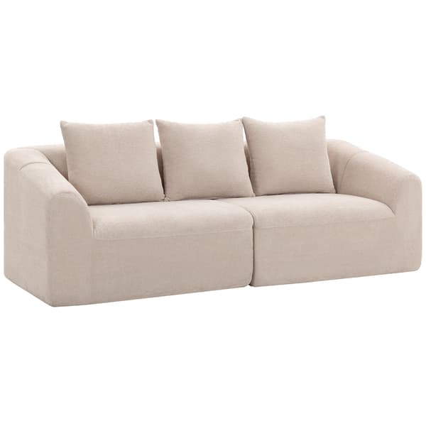 3-sits soffa 225x93x83 cm beige