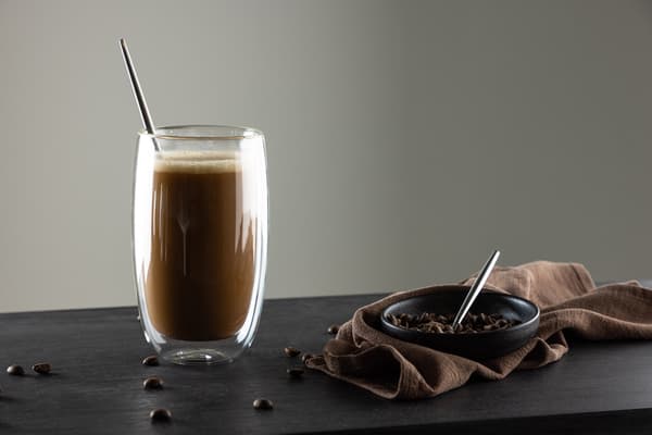 Kaffekop, Ria, 8x14 cm, Klar, Glas