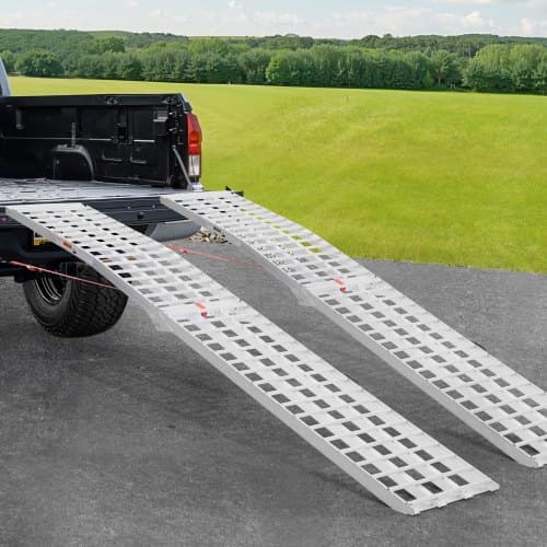 Lastningsramp, Aluminium, 305x45x5 cm, Extra robust