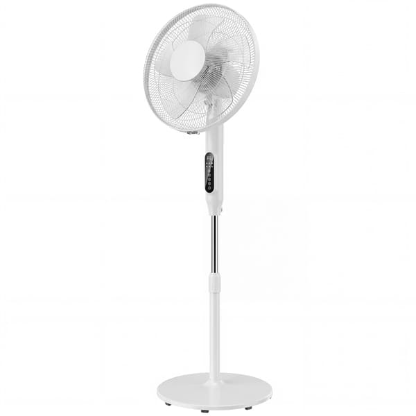 Gulvventilator 45x42x138 cm Hvid