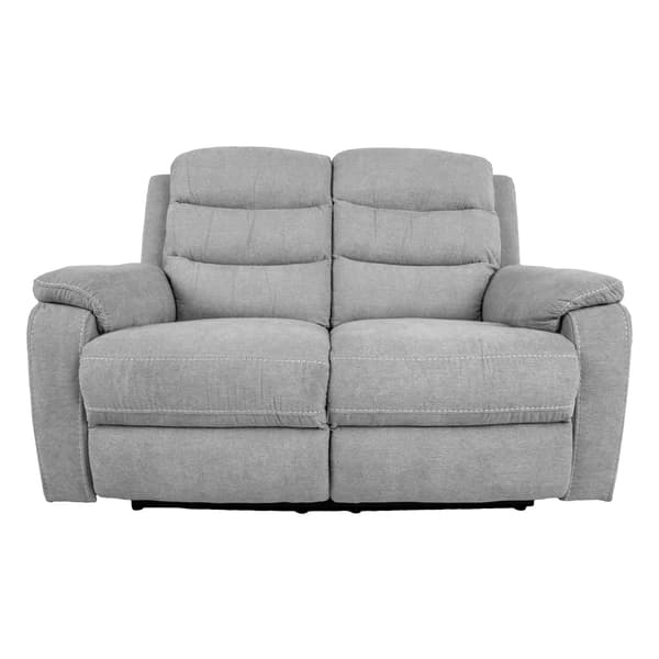 Fåtöljsoffa MIMI 153x93x102 cm Ljusgrå Tyg