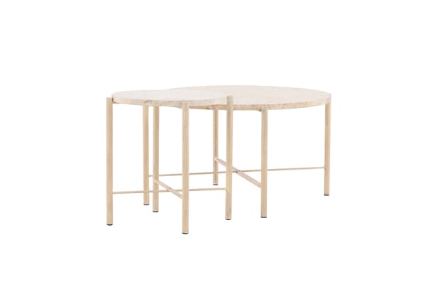 Sofabord sæt 70x40 cm Beige Mactan