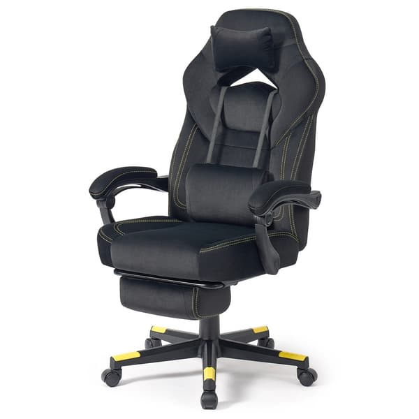 Gamingstol 72,4x69,7x118-128 cm Svart