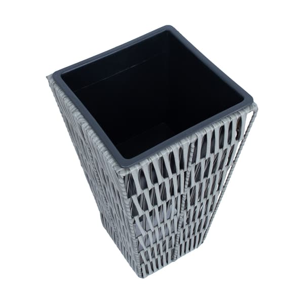 Kasviteline 28x28x50 cm Harmaa Korikudos