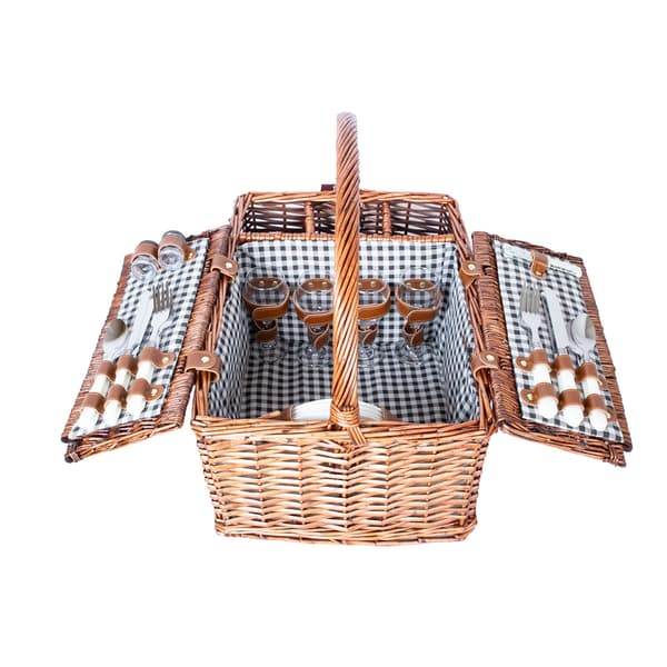 Picnickurv 46x33x40 cm, keramik