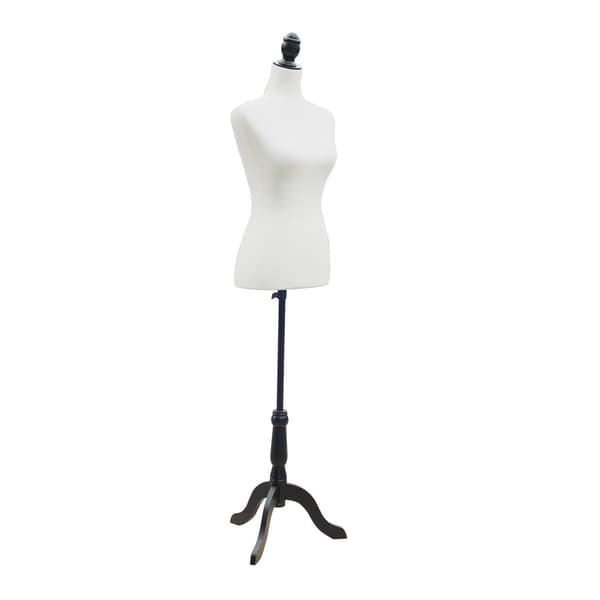 Mannekängtorso, 86x66x90 cm, Vit, Skum