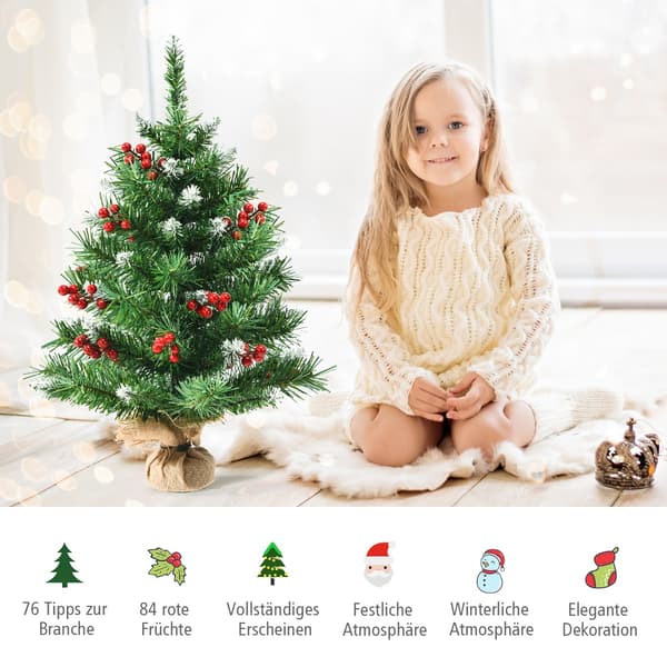 Mini joulukuusi 60 cm vihreä