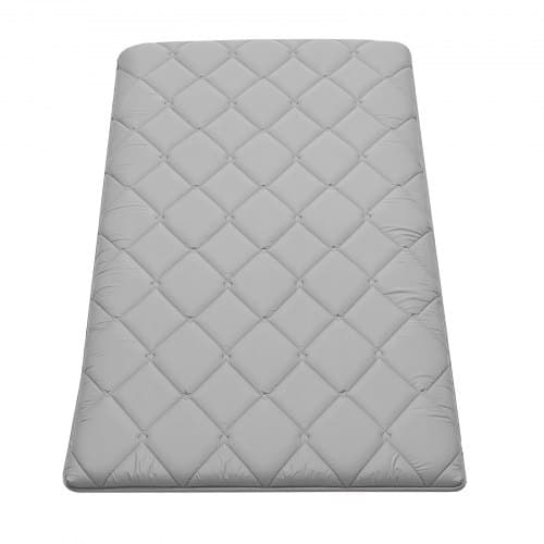 Tatami-måtte, 203,2x99,1x8,9 cm, grå, foldbar madras