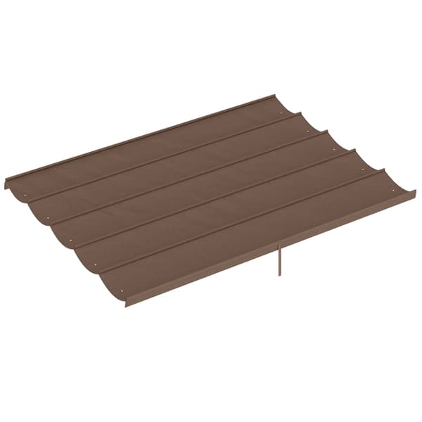 Pergolatak i reserv 350x260 cm, Brun, Polyester