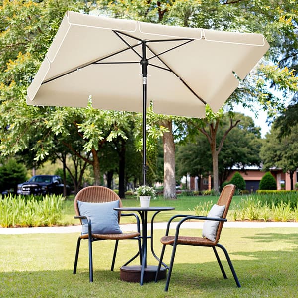 Solparasoll, 230x150 cm, Beige