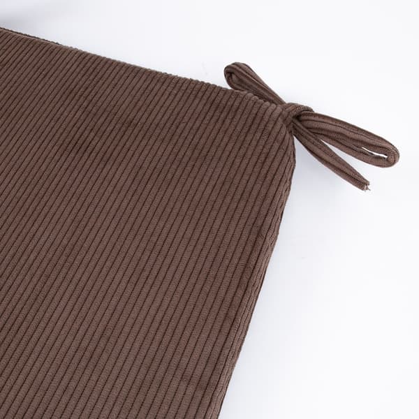 Stolsdyna 39x39 cm Brun Tyg