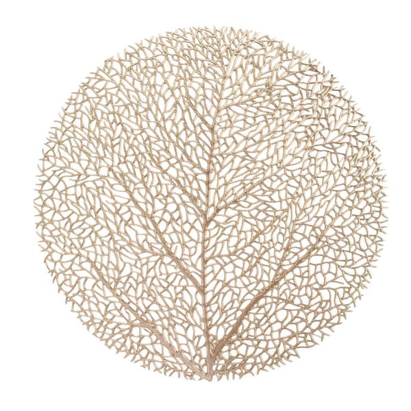 Pöytätabletti 38 cm kulta PVC