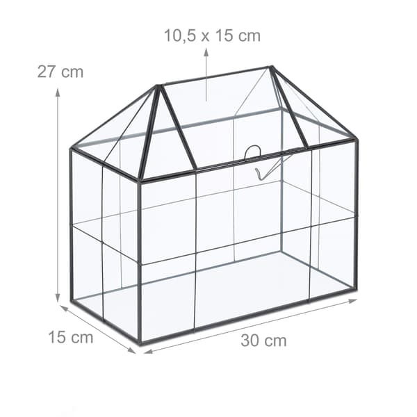 Glasterrarium Husform Stor, Kodustaar