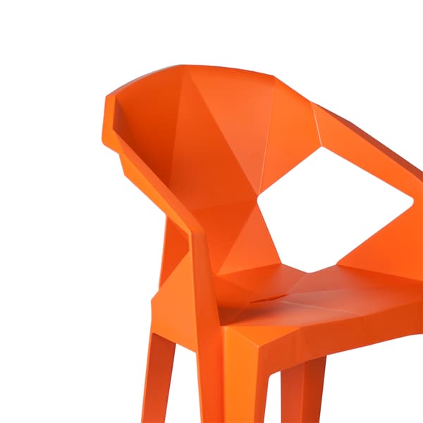 Stol MUZE 56x50,6x80 cm orange