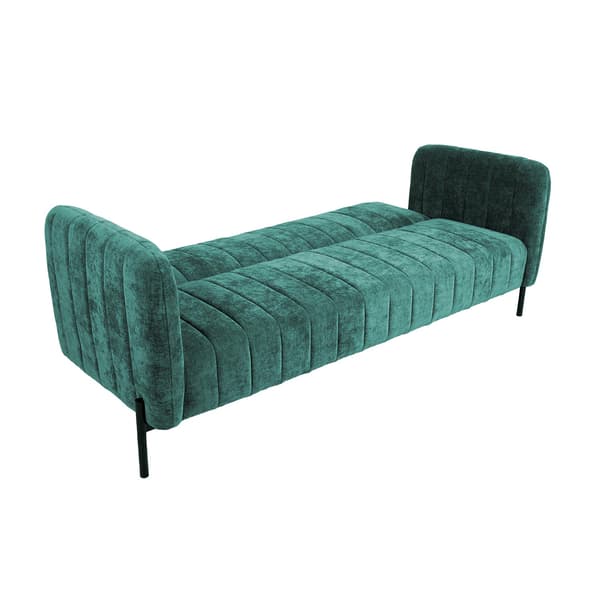 Sofa Seng Tamika 218x82x82 cm Grøn Stof