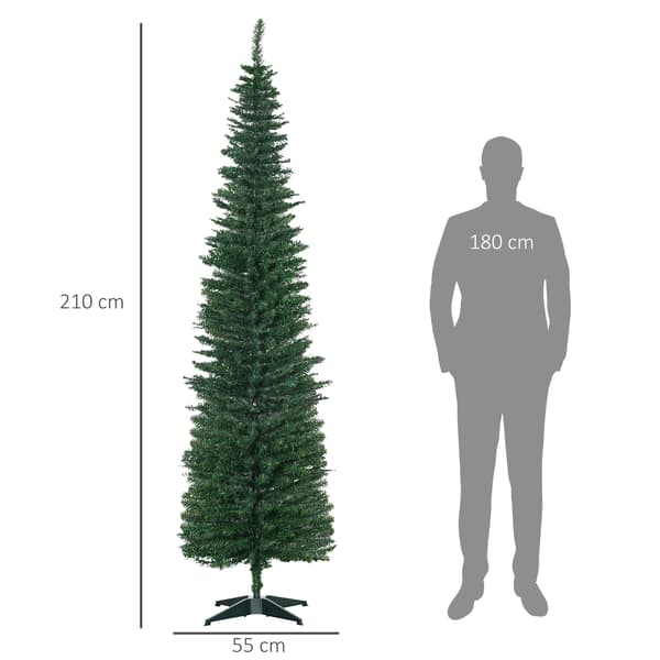 Tekokuusi jalustalla Ø55x210 cm Vihreä