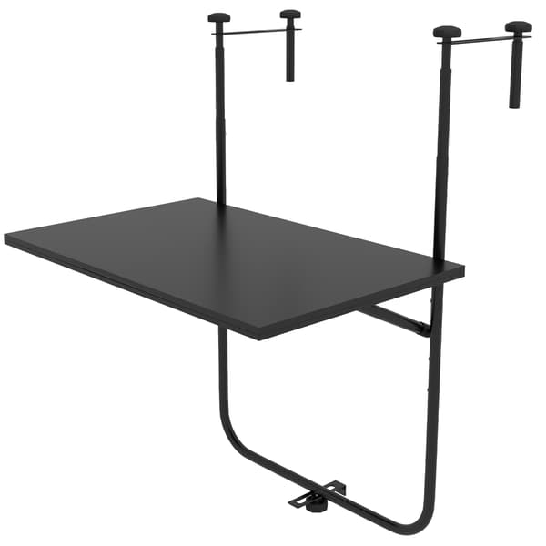 Altanbord, 62x60x85,5 cm, Sort