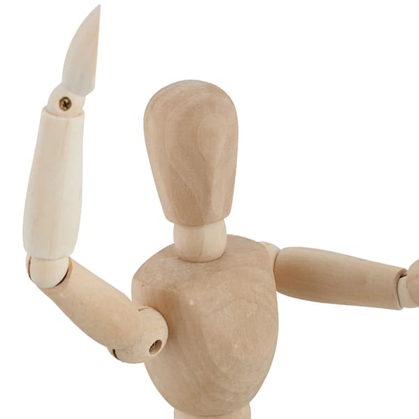 Mannequin, 32x8x7 cm, Brun, Kodustaar