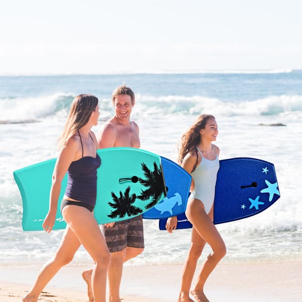 Bodyboard, 104×52×6 cm, Grön , Star