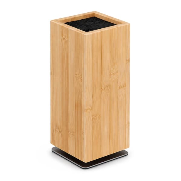 Magnetiskt knivblock med borst, bambu, ca 26 x 10.5 x 10.5 cm, Kodustaar