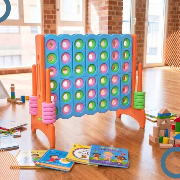 Connect4 XXL för barn och vuxna, Kodustaar