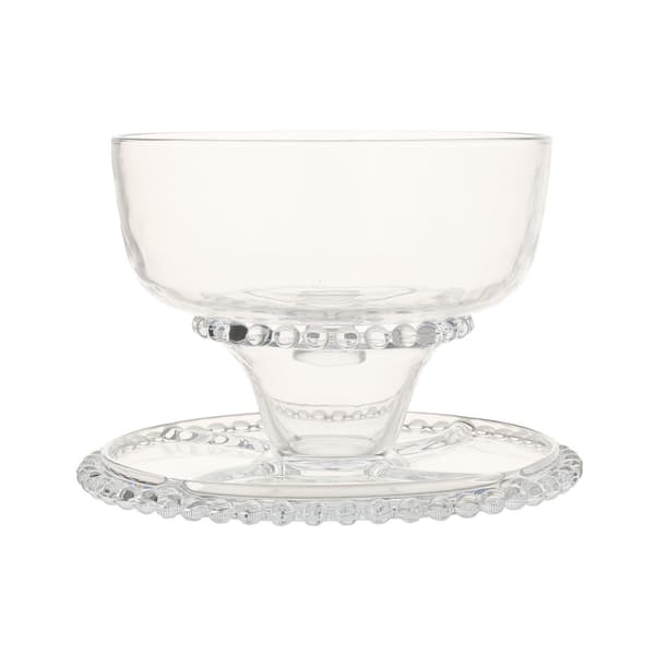 Kagefad 31x23 cm Glas, Cake Plate