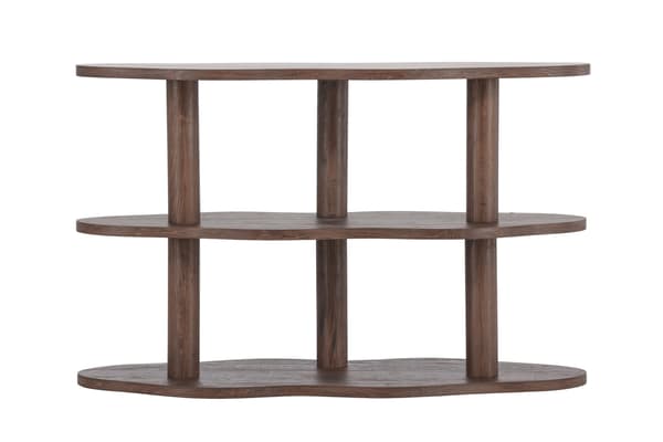 Hylly Moln 120x45x75 cm Ruskea MDF