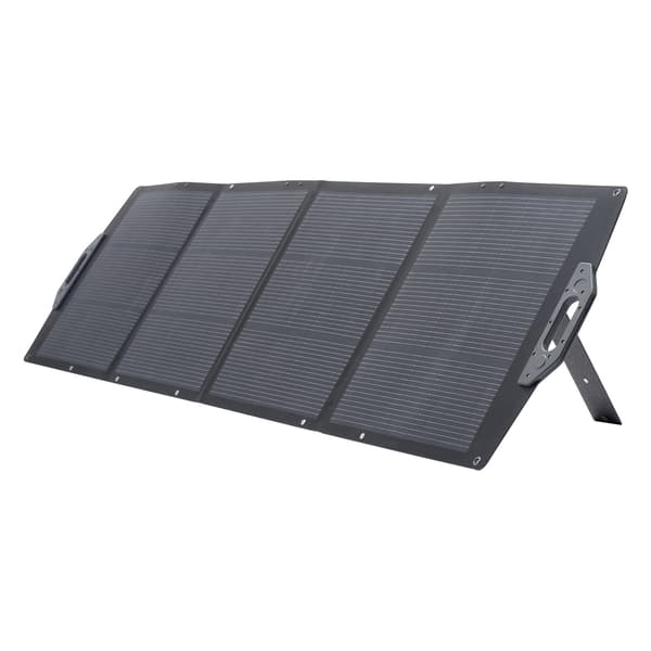 Sammenklappeligt monokrystallinsk solpanel 223x61x5,5 cm bærbart