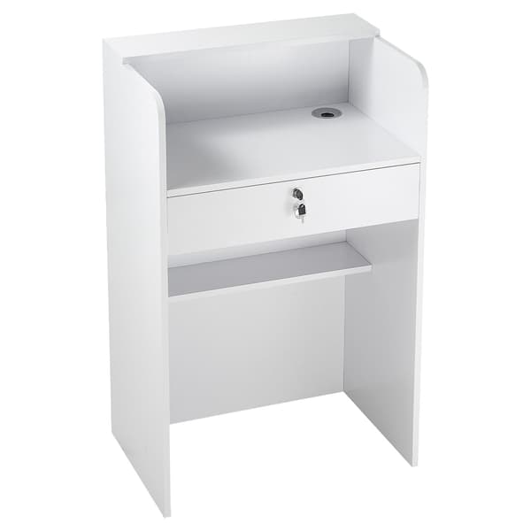 Reception Disk, 60x40x96 cm, Hvid