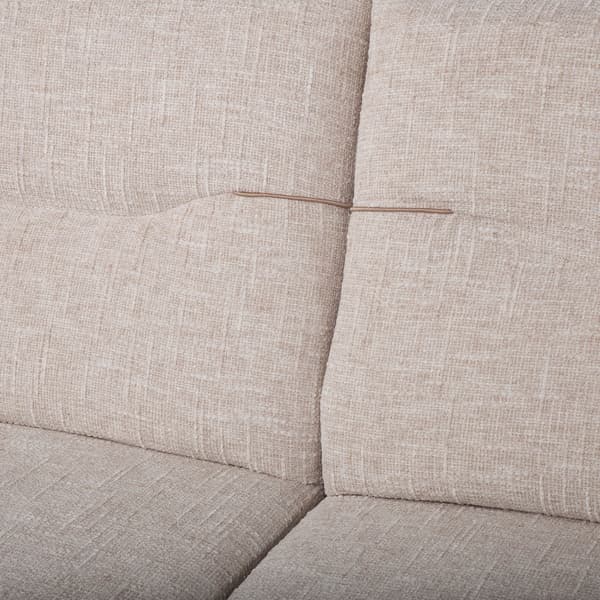 Soffa CALLA 4-sits 284x100x92 cm vit tyg