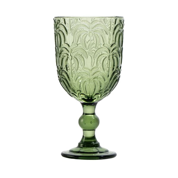 Vinglas GIO SOLE 8,4x16,8 cm Grönt Glas