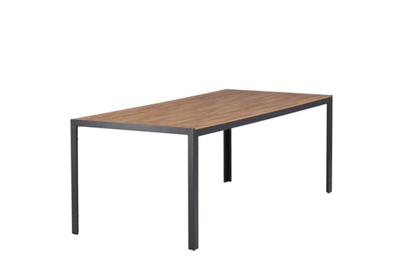 Ruokapöytä, Break, 90x205 cm, Musta