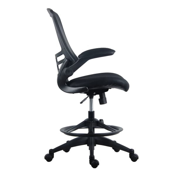 Kontorstol Tribecca 62,5x62x109-128,5 cm Sort