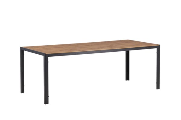 Ruokapöytä, Break, 90x205 cm, Musta