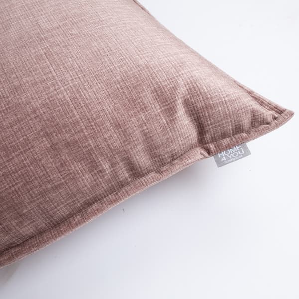 Kudde VOSS 65x65 cm rosa tyg