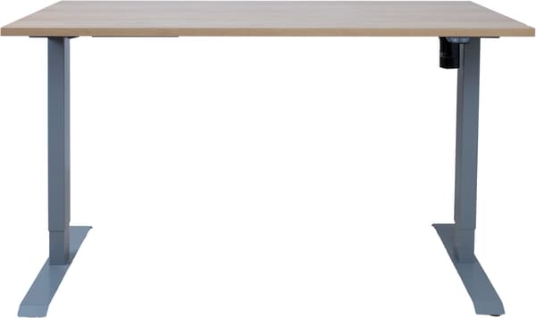 Skrivebord 140x70x71-121 cm Hickory Justerbart