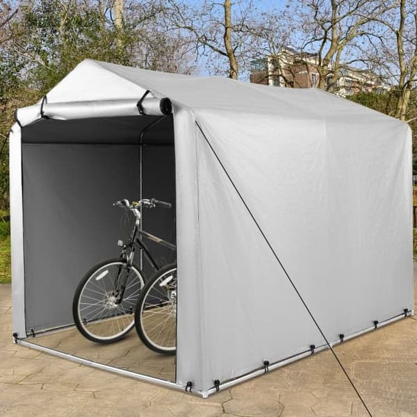 Ulkovarasto 160x218x164 cm hopea