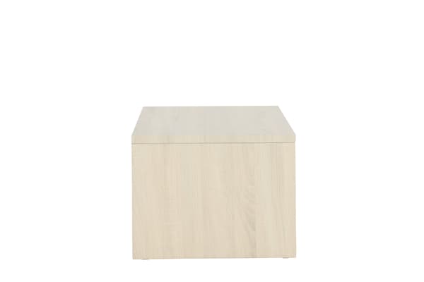 Sofabord 110x50x38 cm Hvid MDF
