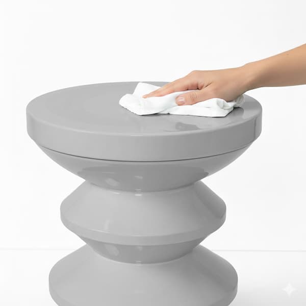 Sidobord och pall Zigzag mångsidig möbel, Kodustaar