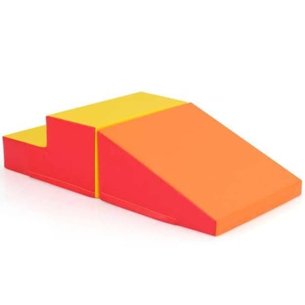 Trin- og glideklatrer, 100x50x25 cm, Blå