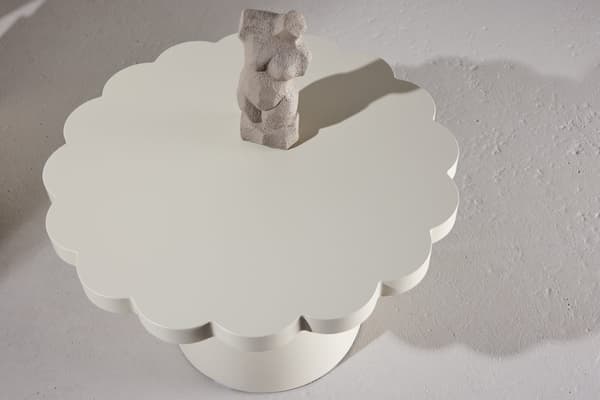 Sohvapöytä Krull 70x45 cm Beige MDF
