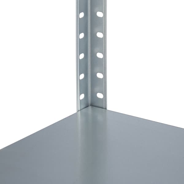 Hyllsystem 185x100x30 cm Silver Stål, Kodustaar