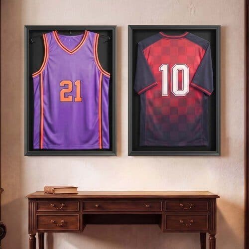 Jersey Display Case 90x70x4 cm svart